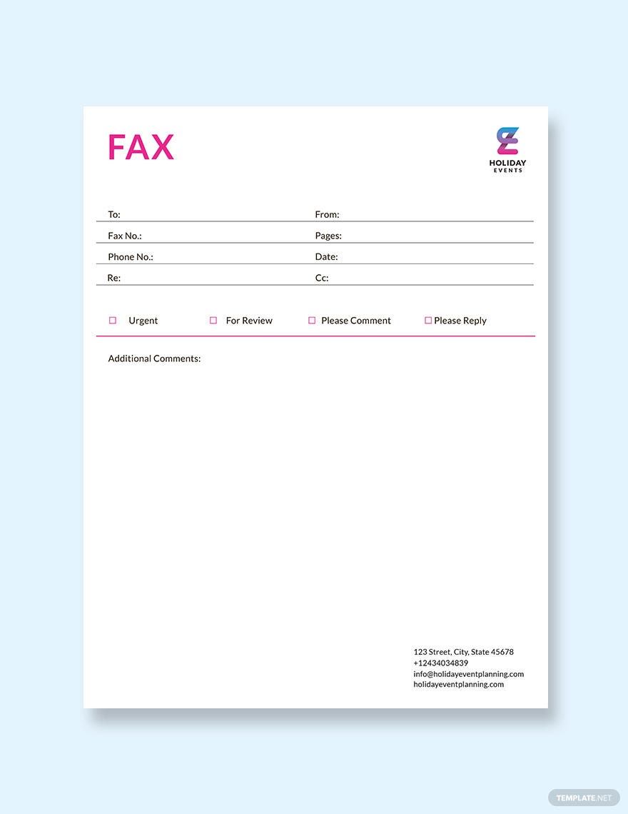 Free Medical Fax Cover Sheet Template Google Sheets, Excel, Word