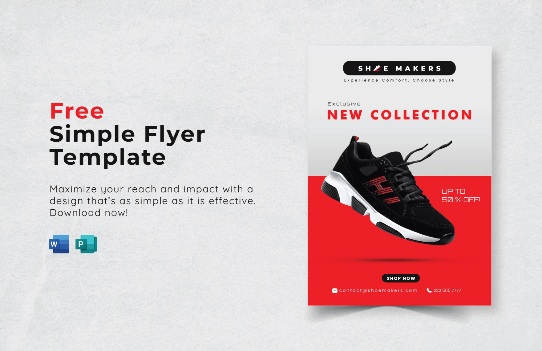 Flyer Template in Word FREE Download