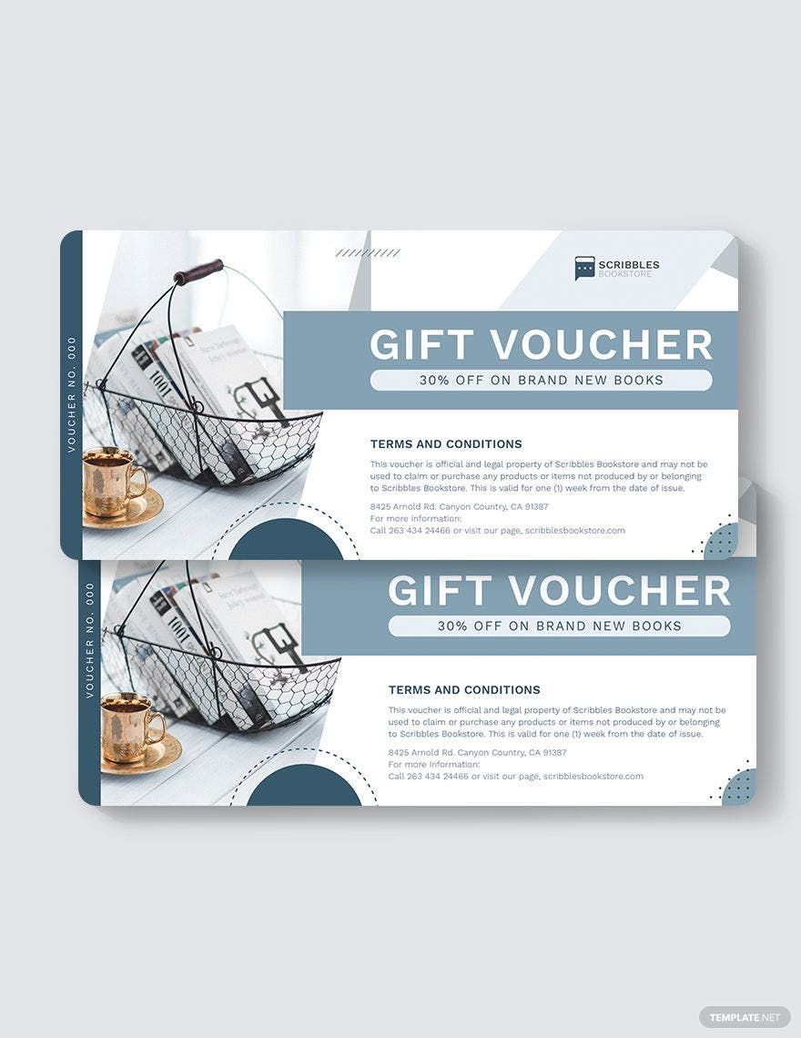 Book Vouchers Templates Pdf Design, Free, Download