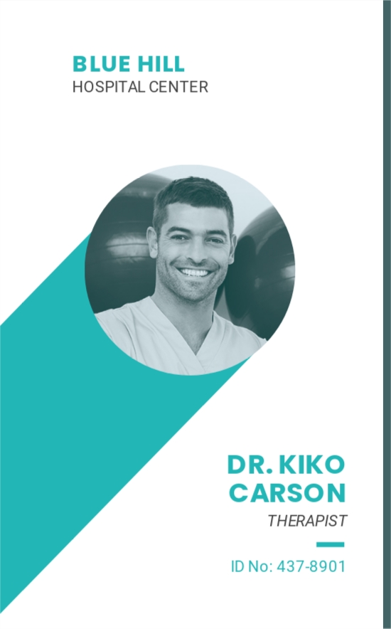 Medical ID Card Templates