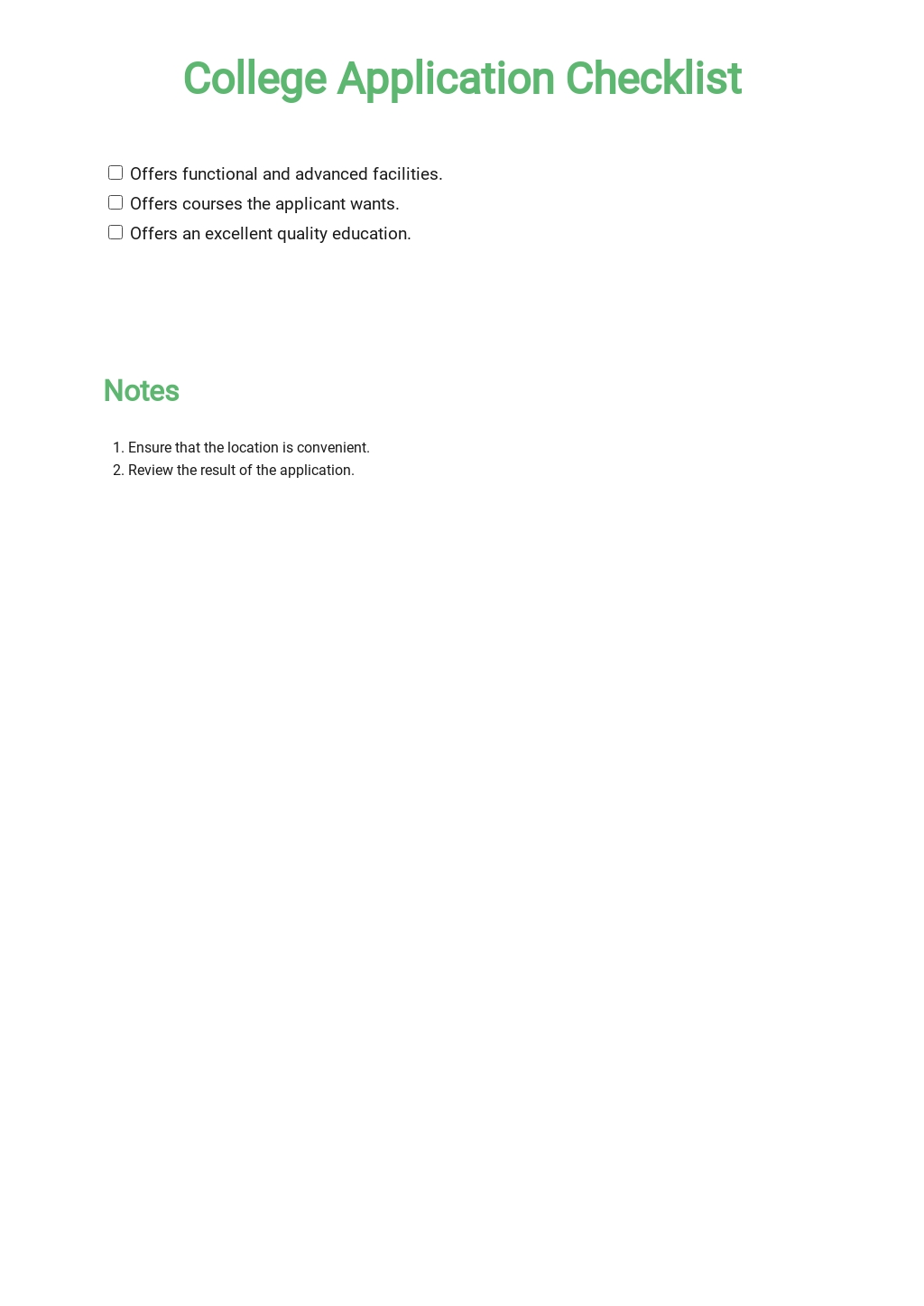 Application Checklist Template prntbl.concejomunicipaldechinu.gov.co