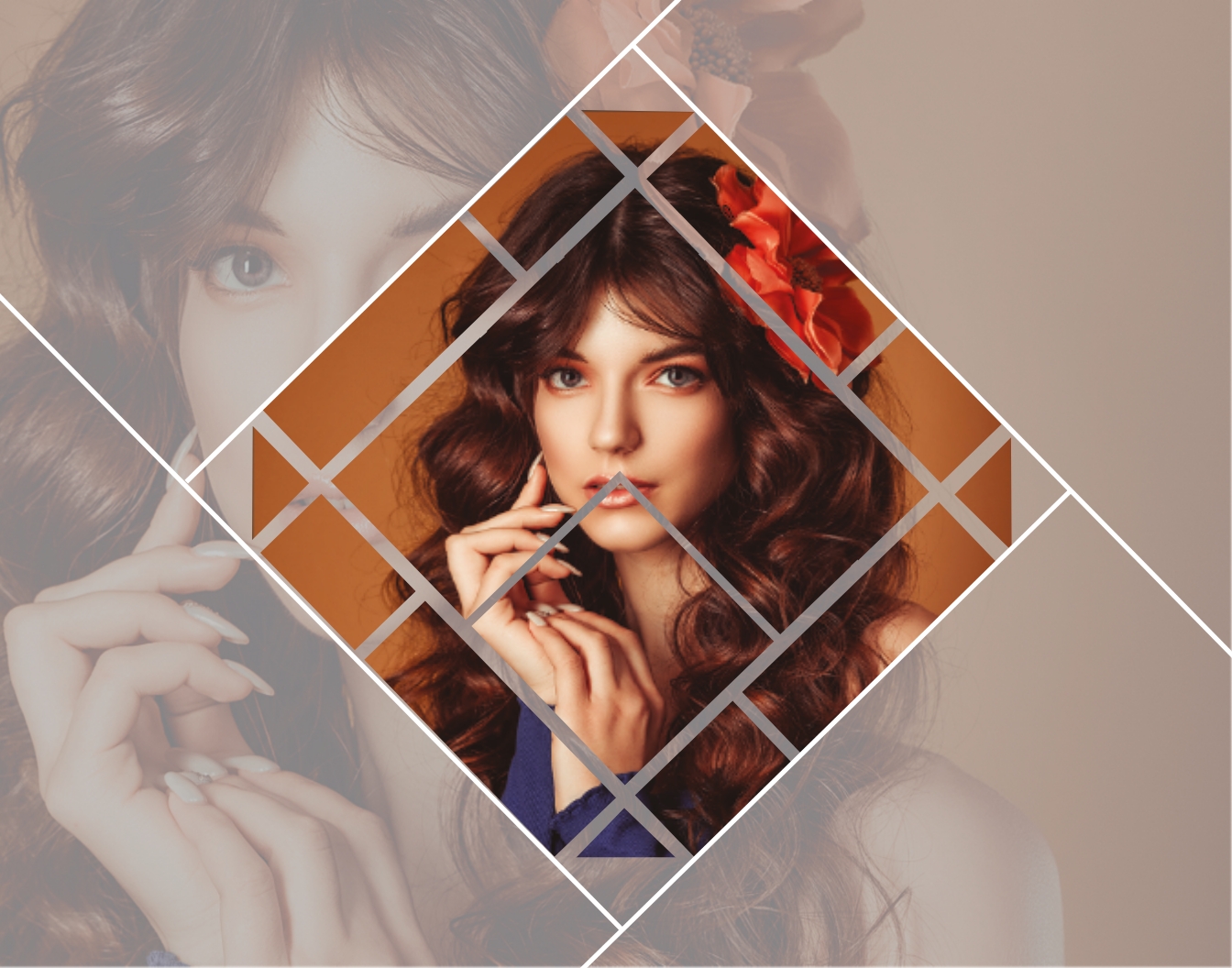 Gift Photo Frame Template Word, PSD