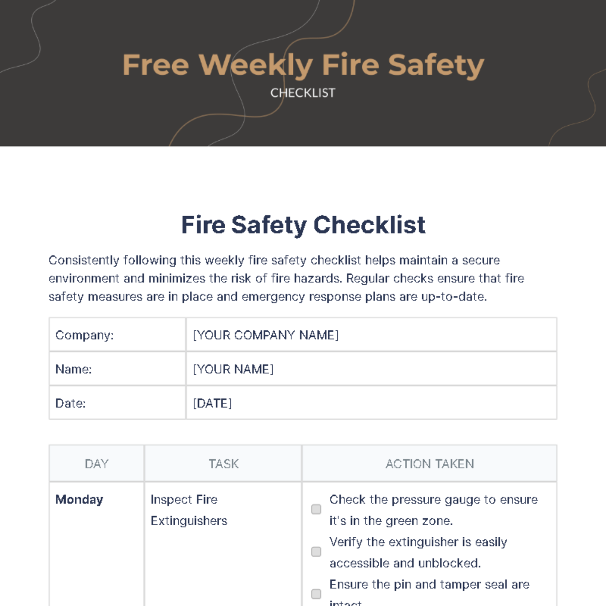 FREE Checklist Templates & Examples Edit Online & Download