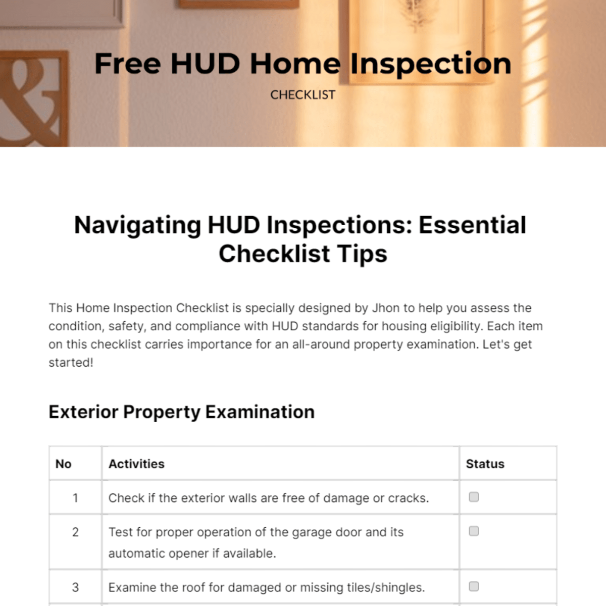 FREE Checklist Templates & Examples Edit Online & Download