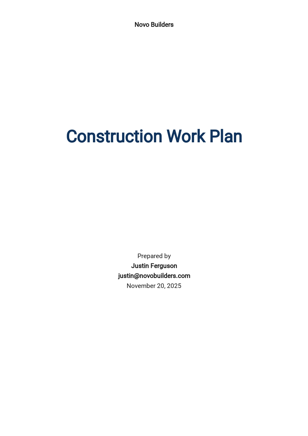 79+ FREE Work Plan Templates [Edit & Download]