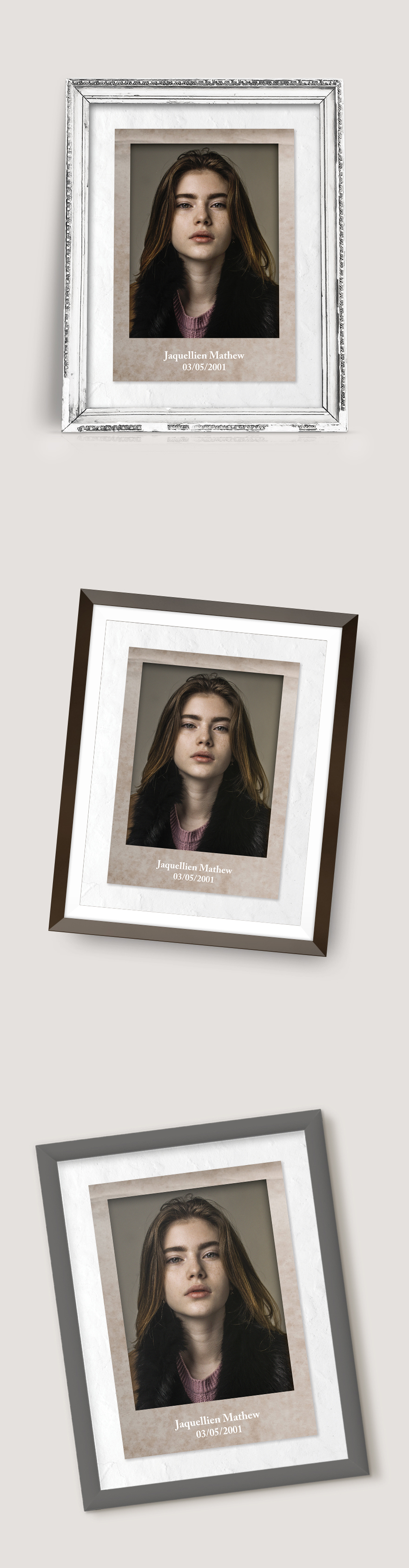 Free Photo Prop Frame Template Word, PSD