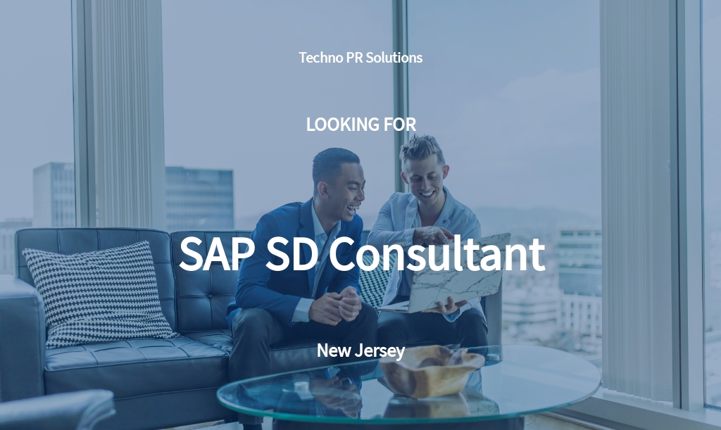 SAP MM Consultant Job Description Template [Free PDF