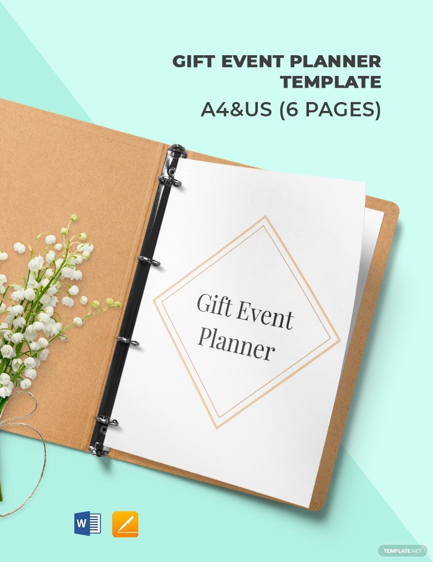 Sample Event Planner Template in Pages, PSD, Excel, Word, InDesign