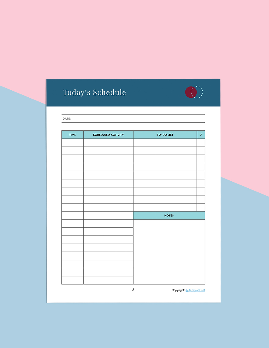 Printable Journal Planner Template in Word, Apple Pages, Google Docs, PDF Download