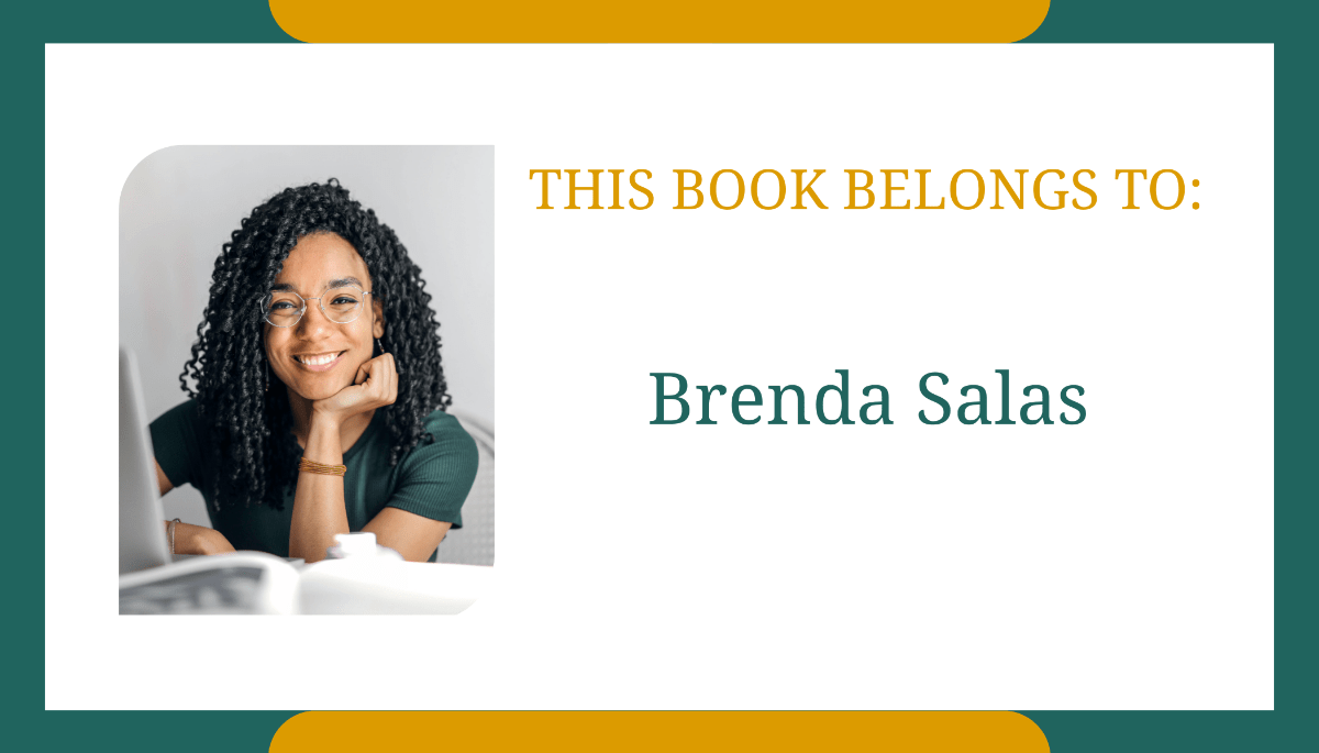 Modern Sticker Book Label Template Edit Online & Download Example