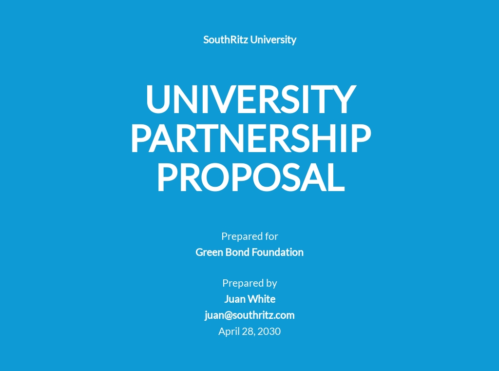 Business Partnership Proposal Template [Free PDF] Google Docs, Word