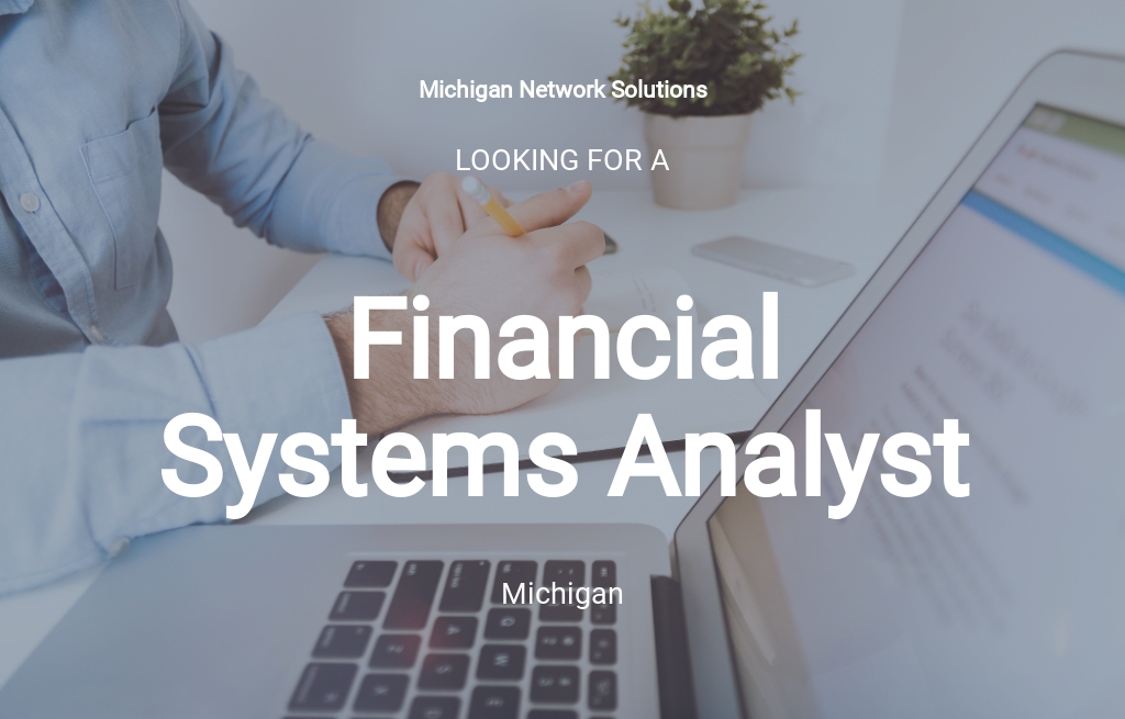 Assistant Financial Analyst Job Ad and Description