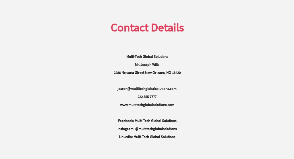 Maintenance Director Job Description Template in Google Docs, Word