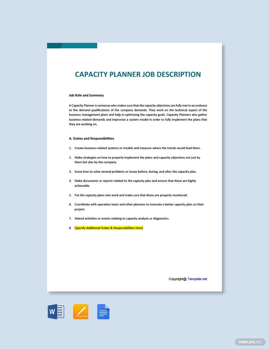Planners Templates Pdf Format, Free, Download