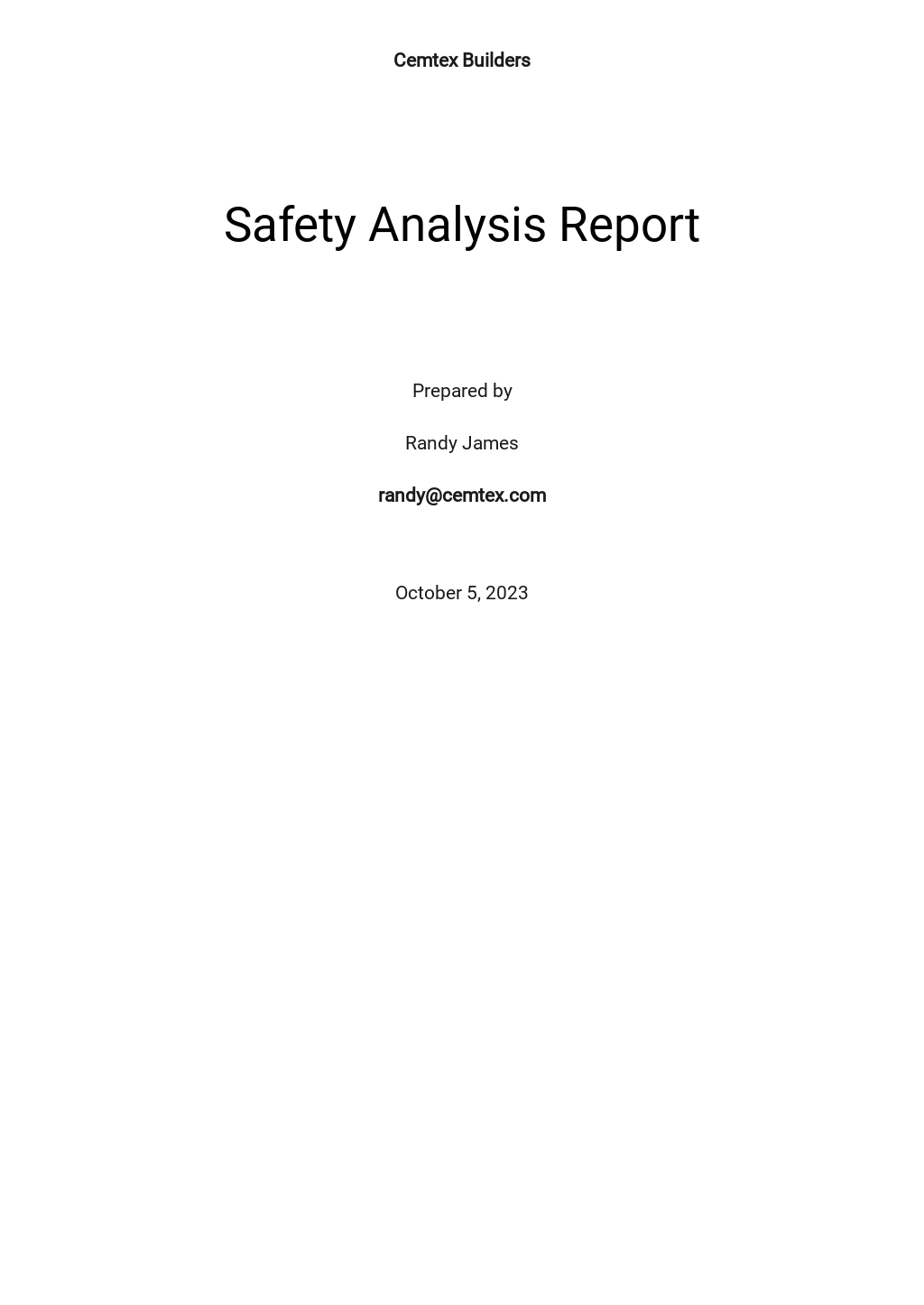 7+ FREE Health and Safety Report Templates [Edit & Download]