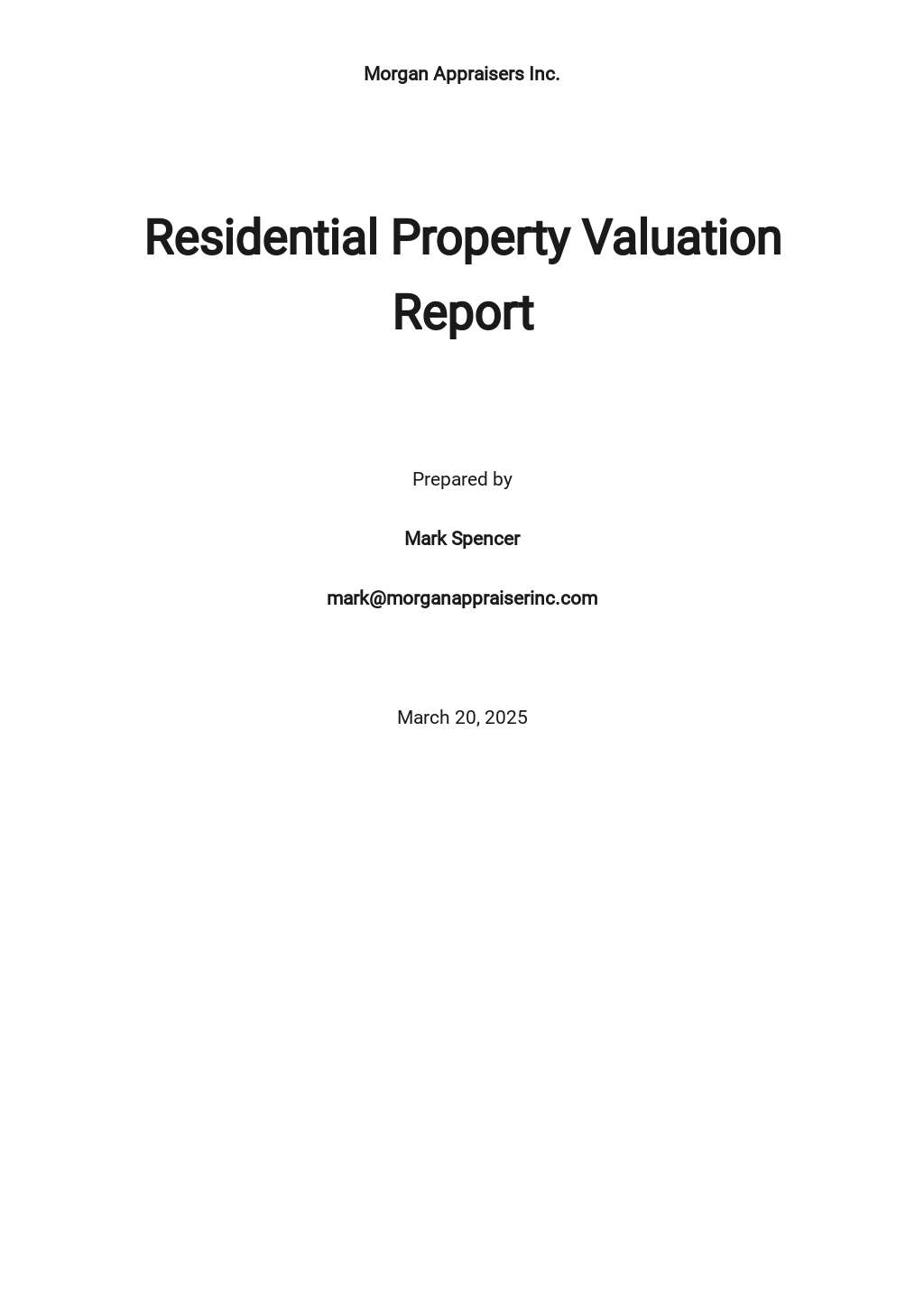 10+ FREE Real Estate Report Templates [Edit & Download]