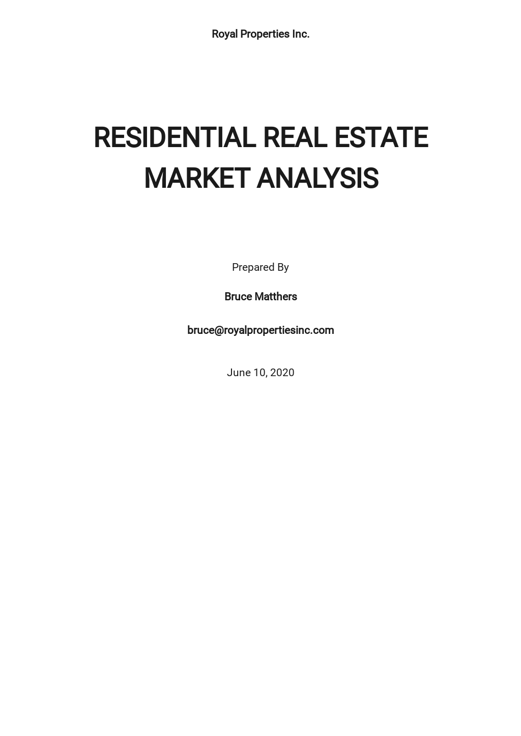 30+ FREE Market Analysis Templates [Edit & Download]