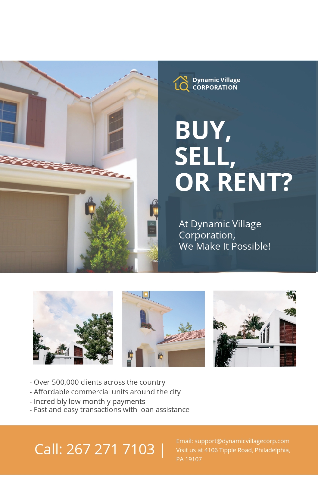 FREE Real Estate Poster Template in Adobe (PSD)