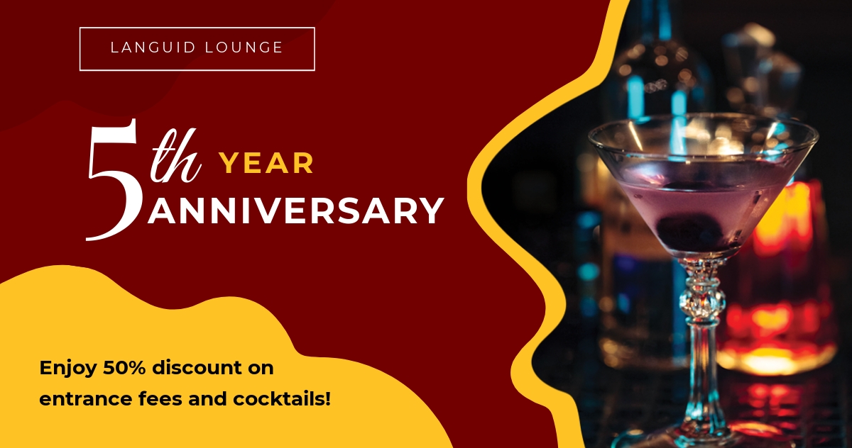 Bar/Lounge Instagram Post Template PSD