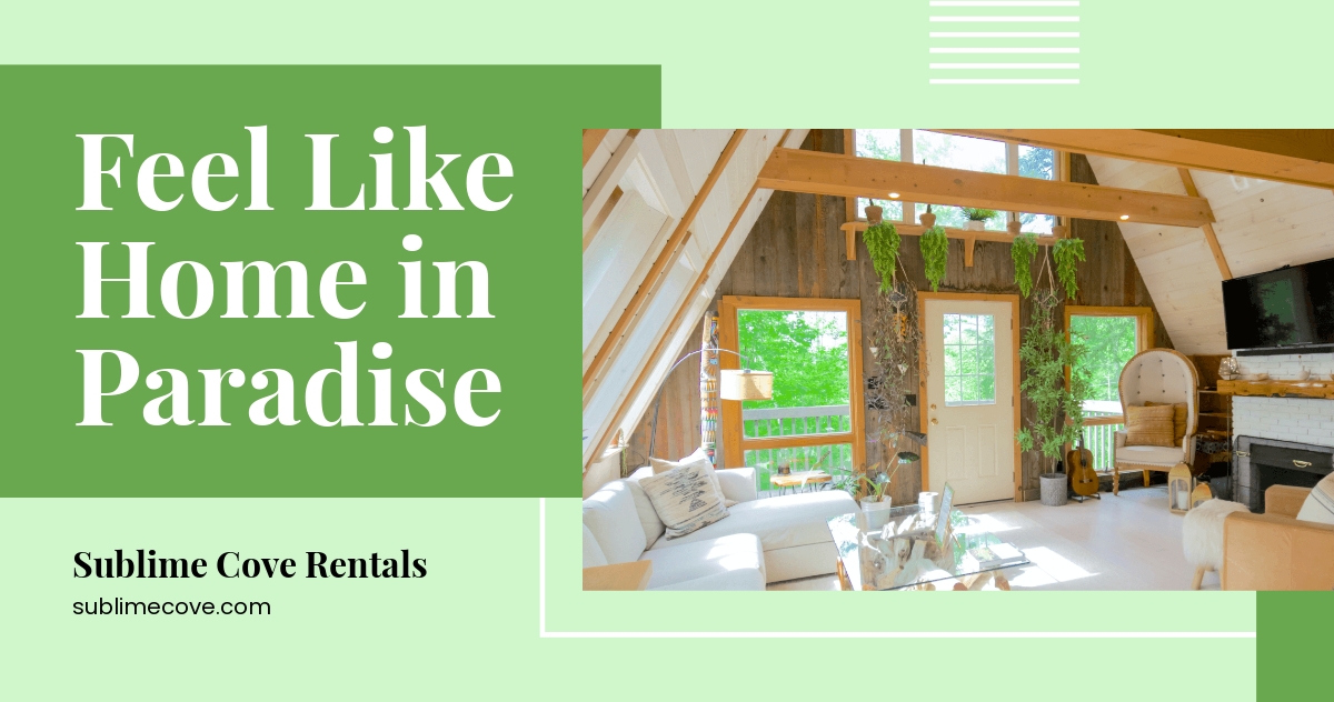 Vacation Rental Tumblr Post Template PSD