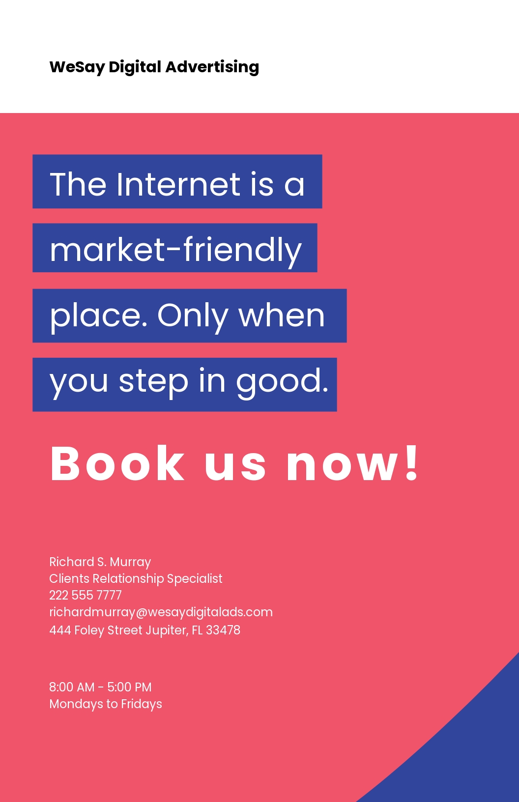 FREE Advertising Agency Poster Templates [Customize & Download