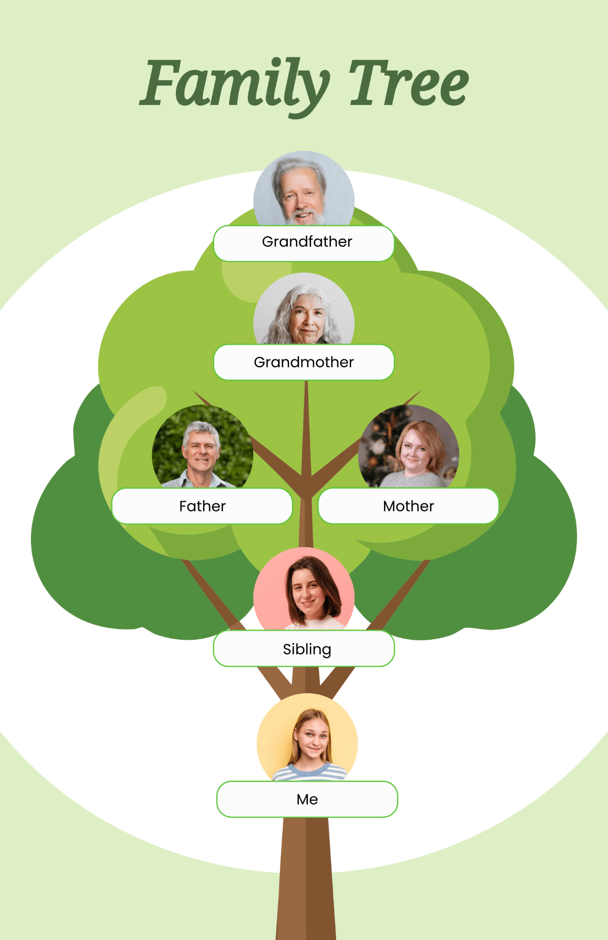 Free Family Tree Poster Templates to Edit Online