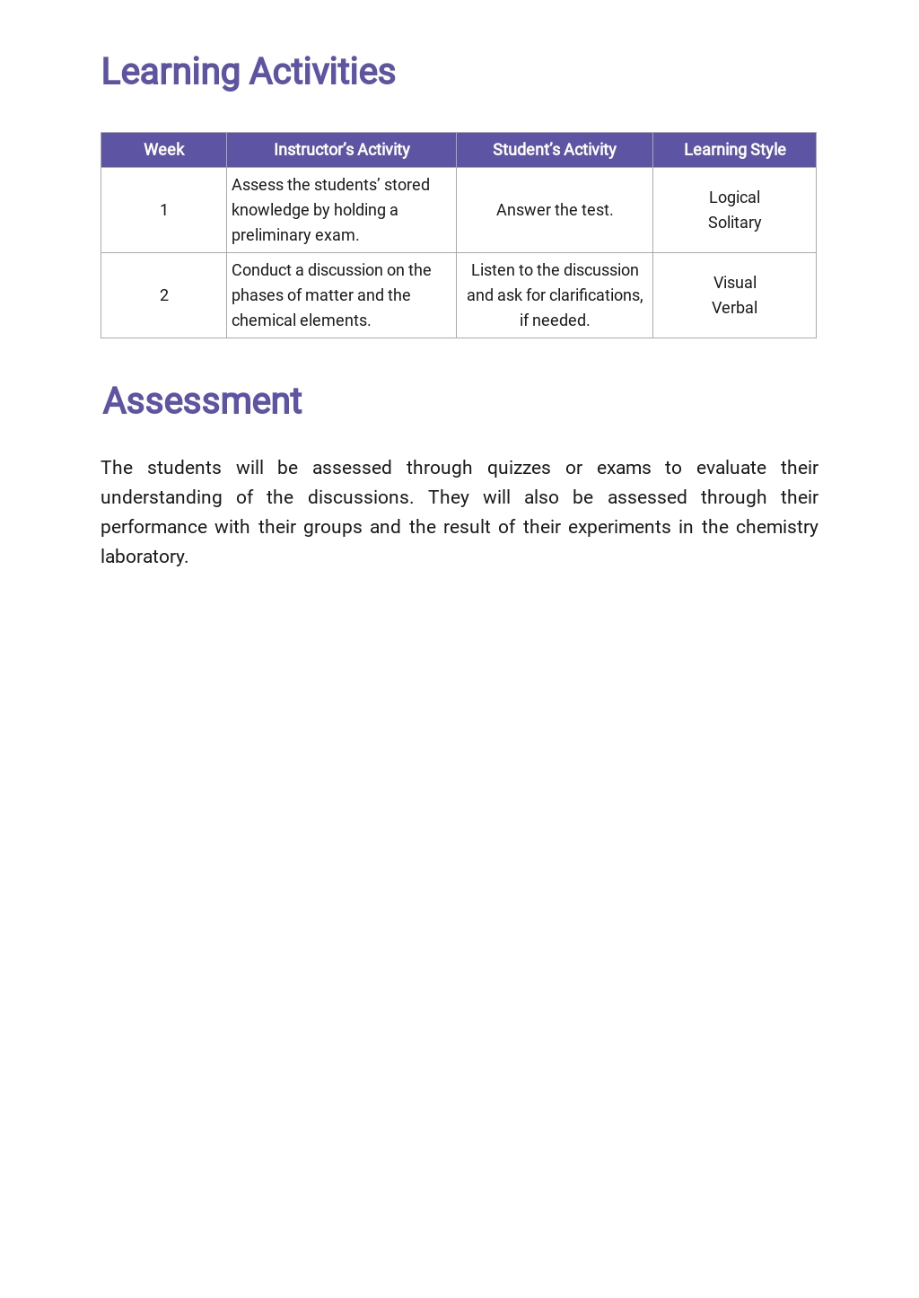 Daily Lesson Plan Template [Free PDF] Word Apple Pages
