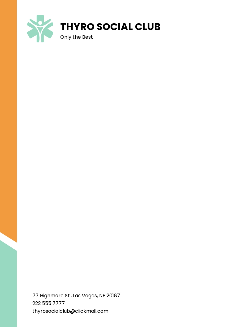 Free Club Letterhead Templates, 13+ Download in Word, Google Docs, PDF