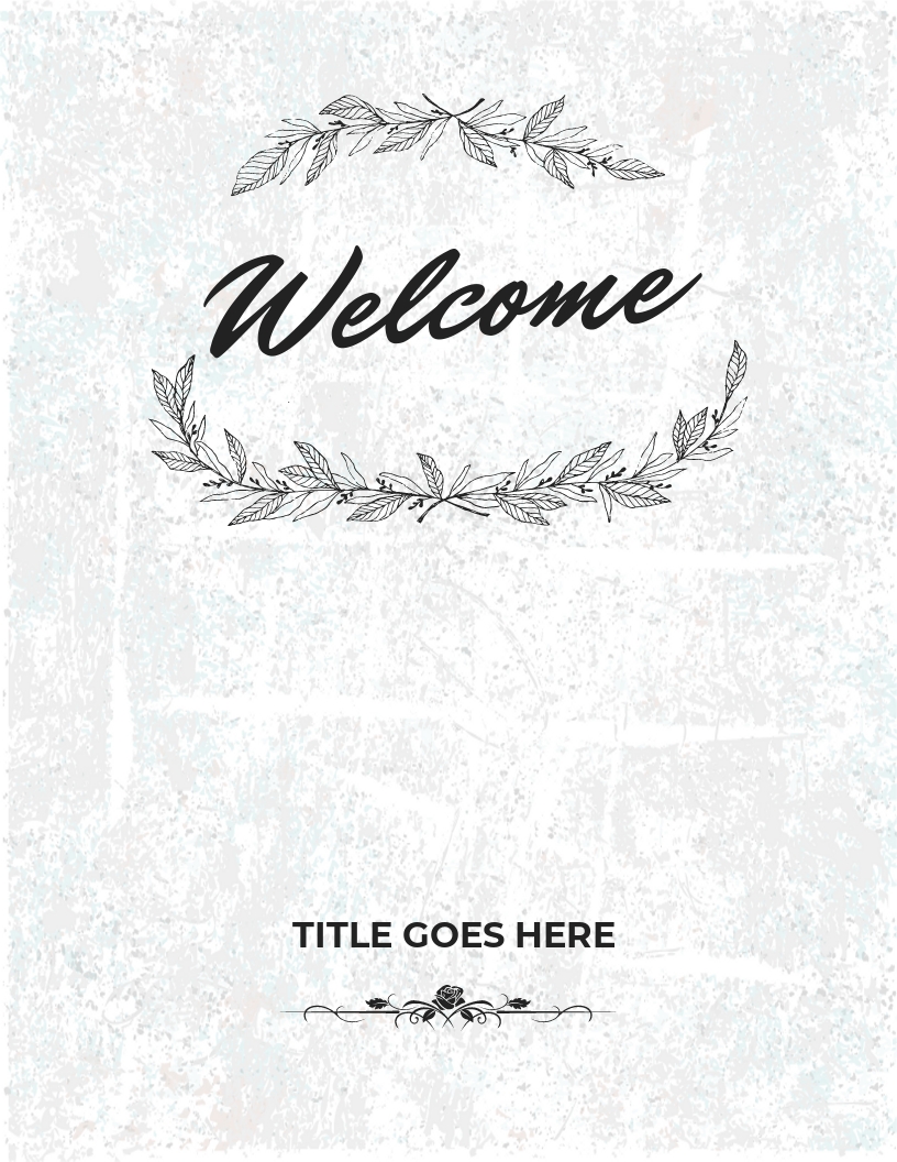 Editable Binder Cover Template [Free JPG] Word, Apple Pages, PSD, PDF