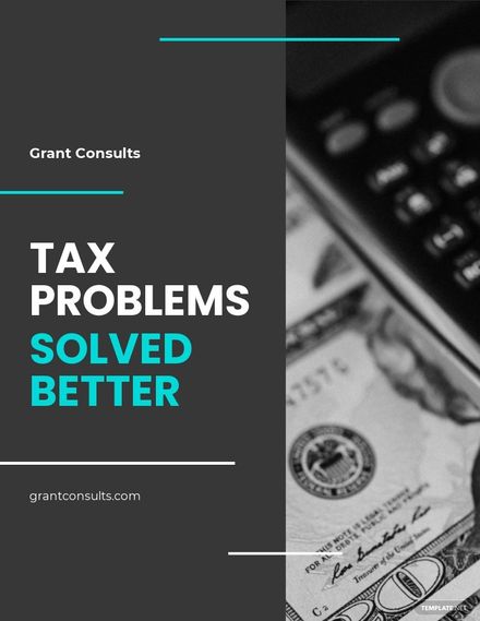 Tax Consulting Flyer Template in PSD, Word, Publisher, Google Docs