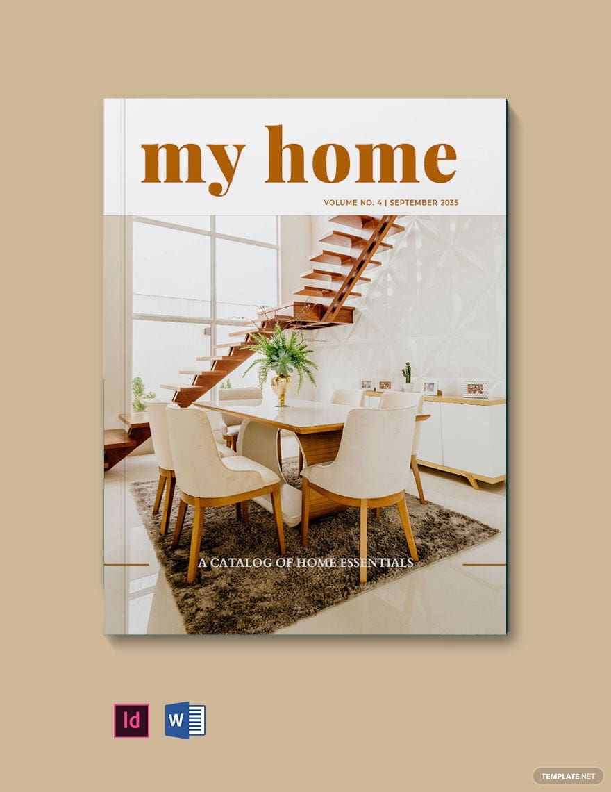 Modern Office Catalog Template in Word, InDesign Download