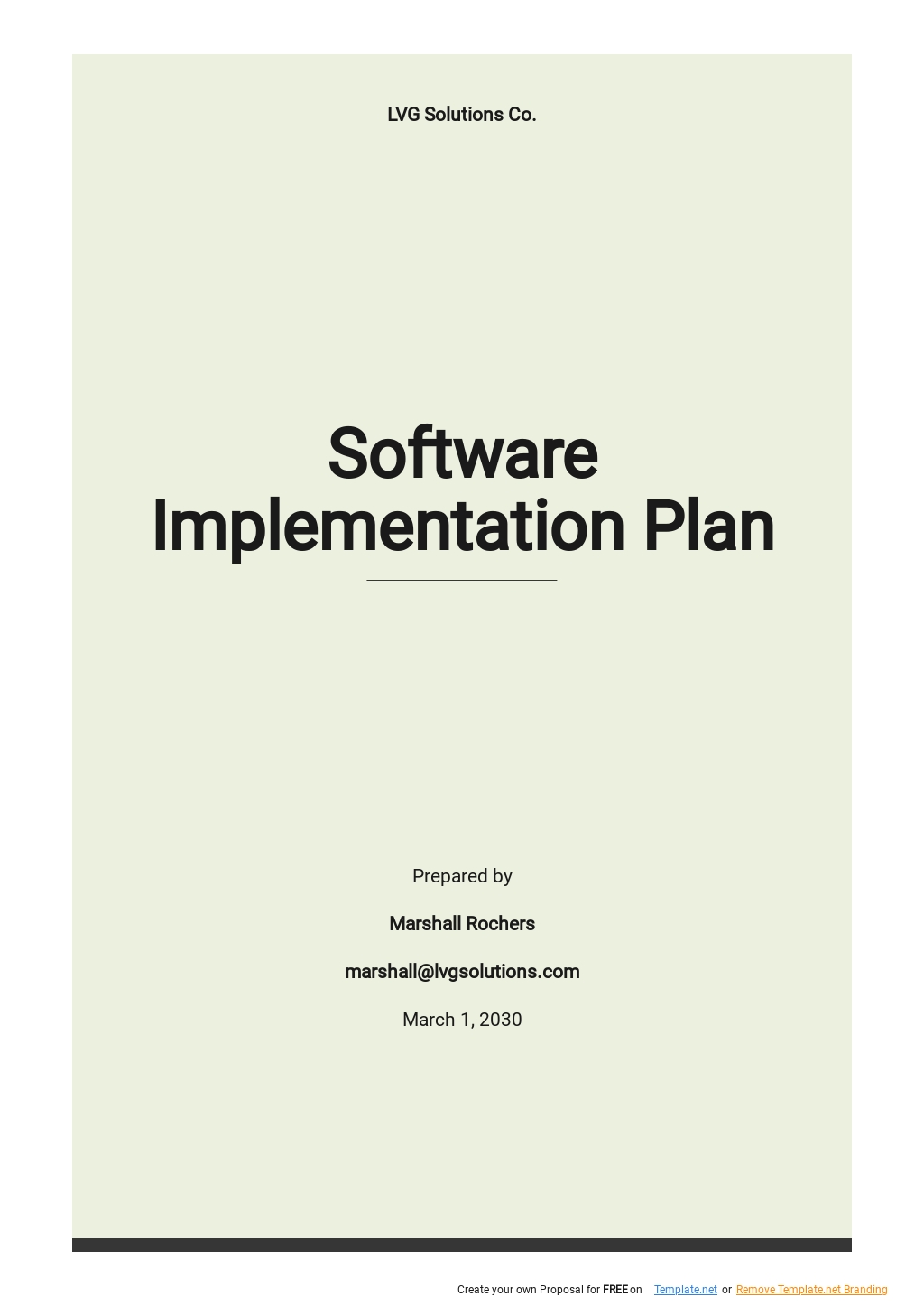 Asset Management Proposal Asset Management Proposal