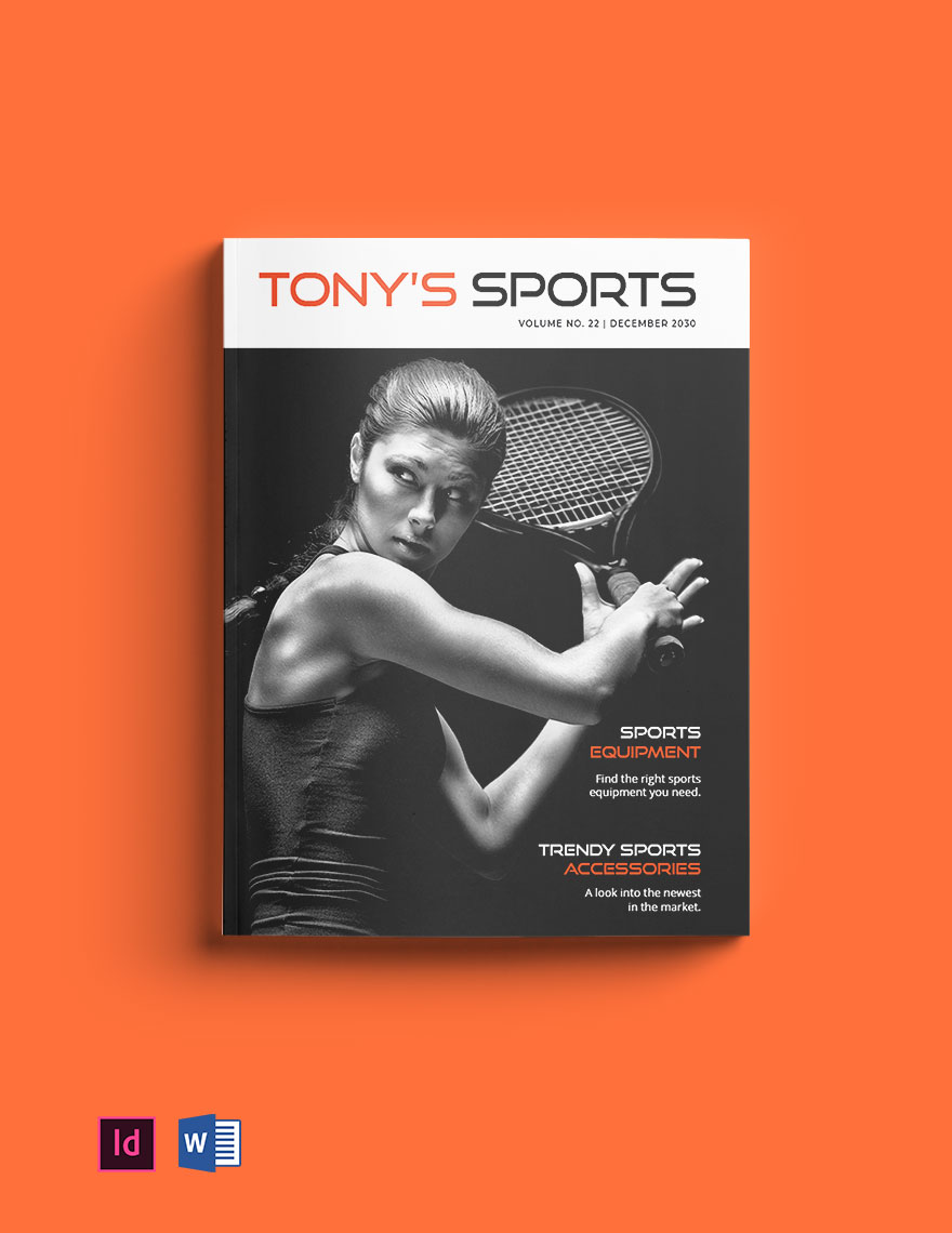 Sport Equipment Catalog Template in InDesign, PDF, Word Download