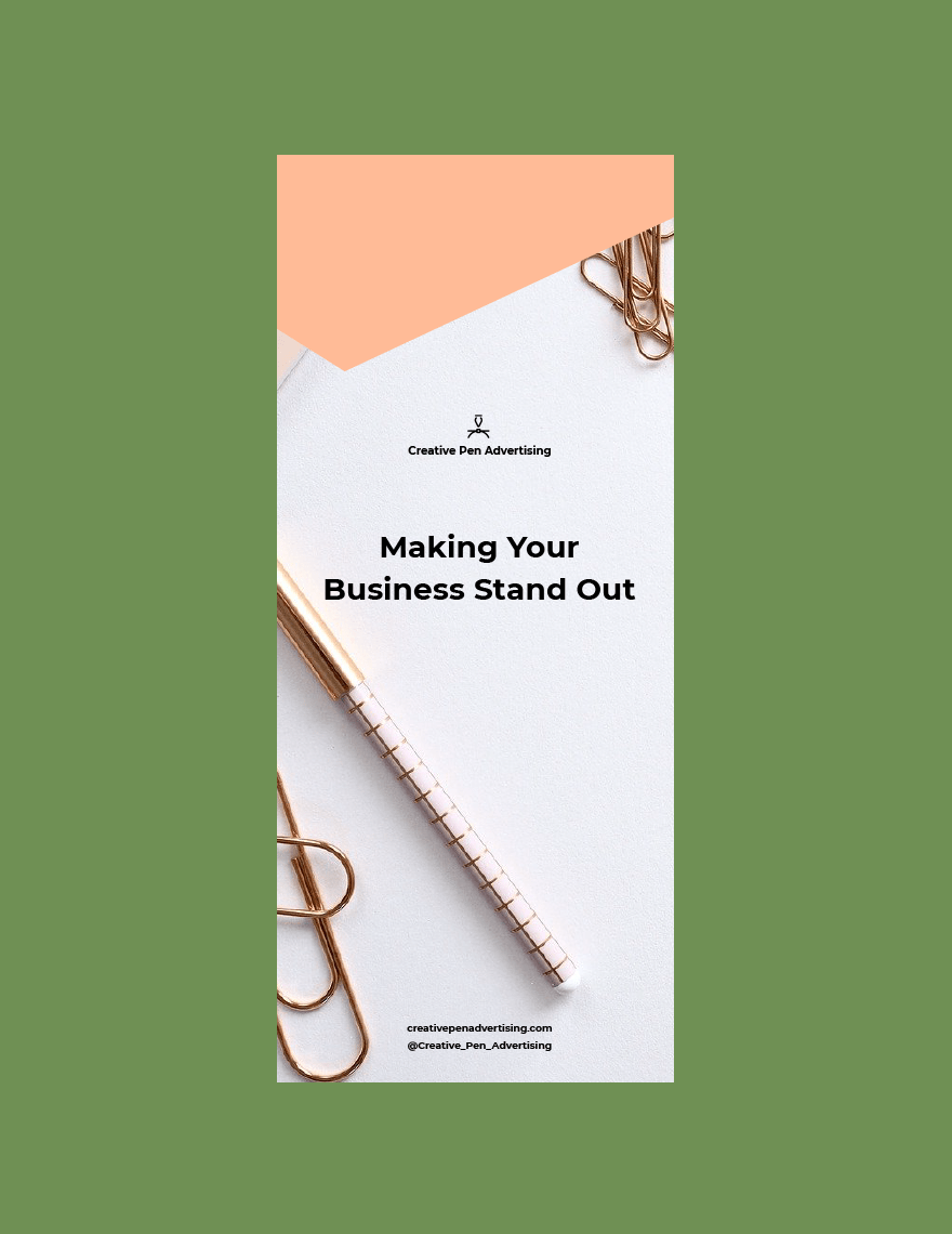 Creative Professional Roll Up Banner Template in Google Docs, Word