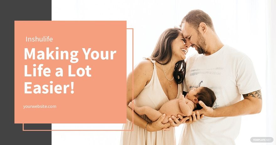 Free Life Insurance Facebook Post Template