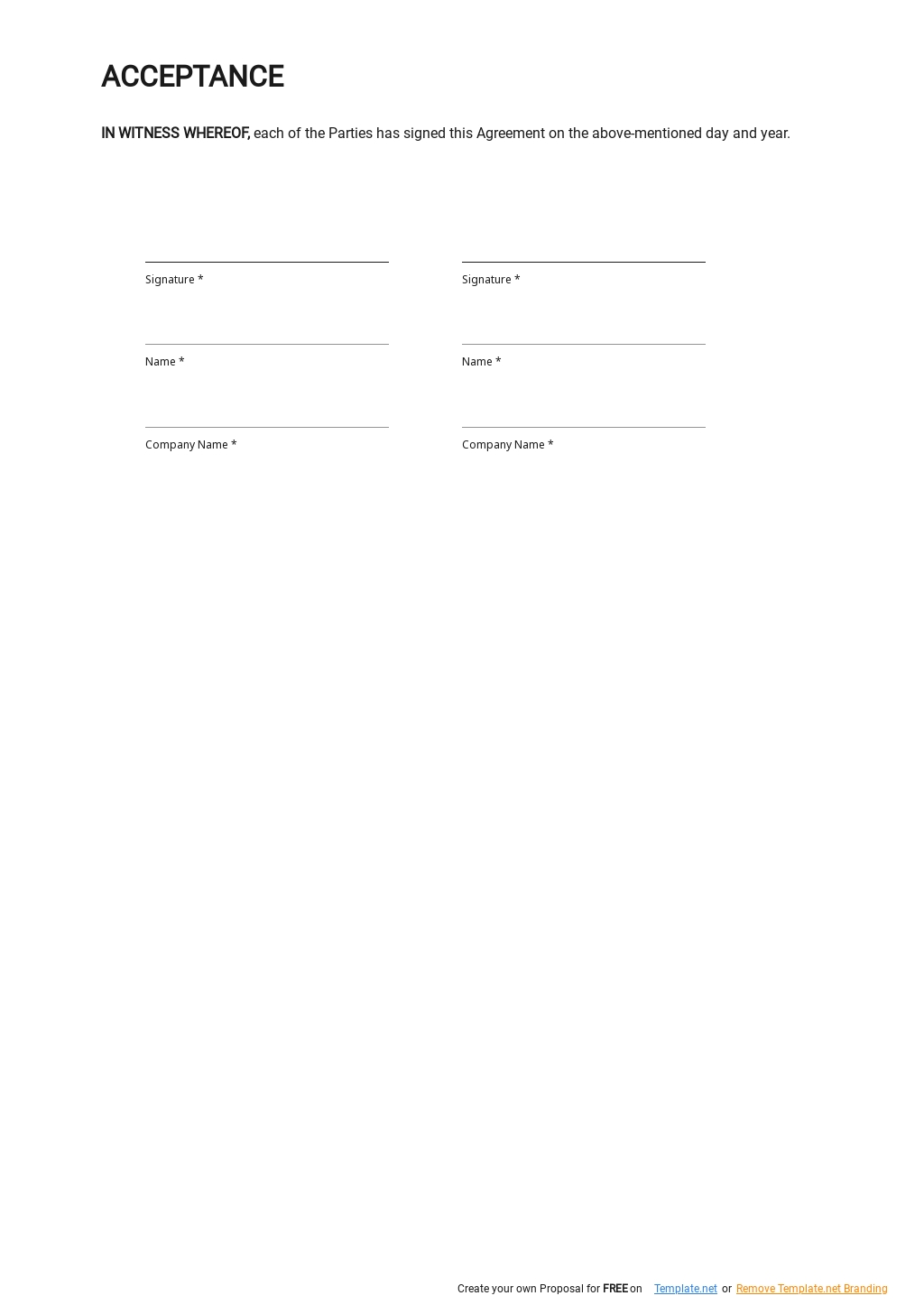 HVAC Service Maintenance Agreement Template [Free PDF]