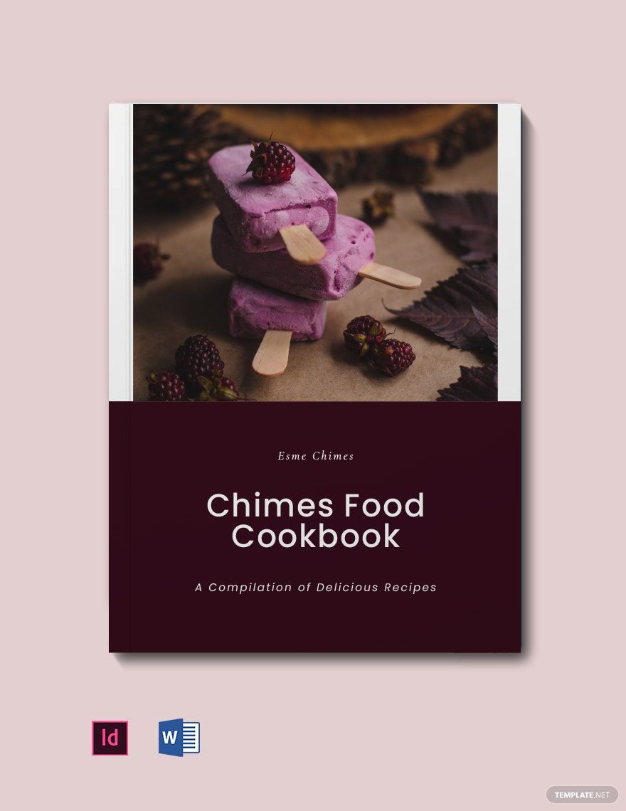 Cookbook Template in Word FREE Download