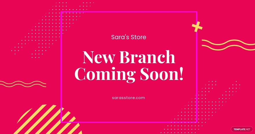 FREE Coming Soon Facebook Post Template Download in