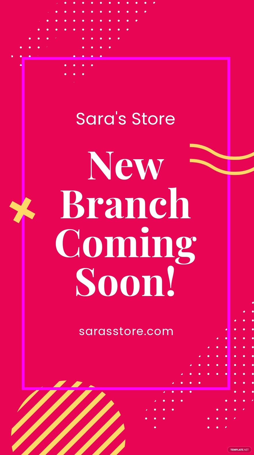 Free Store Coming Soon Instagram Story Template Download in PNG, JPG