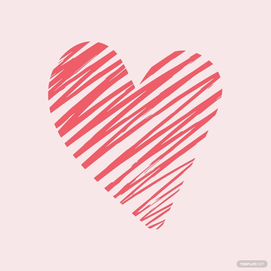 Distressed Heart Vector in Illustrator, SVG, JPG, EPS, PNG Download