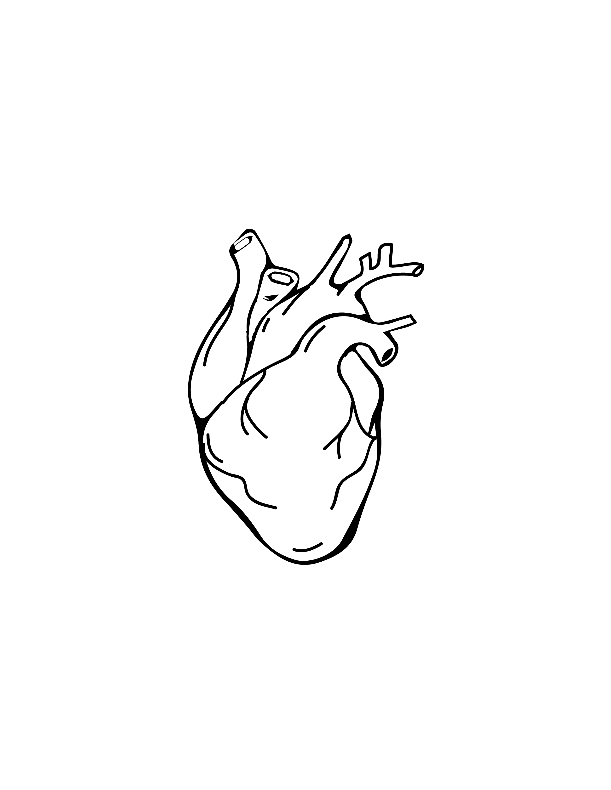 FREE Heart Drawing Template Download in Word, PDF, Illustrator