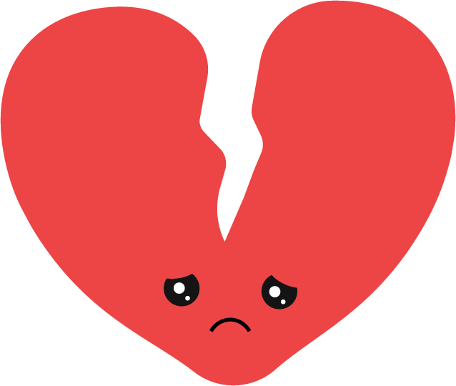 FREE Sad Heart Template Download in PDF, Illustrator, EPS