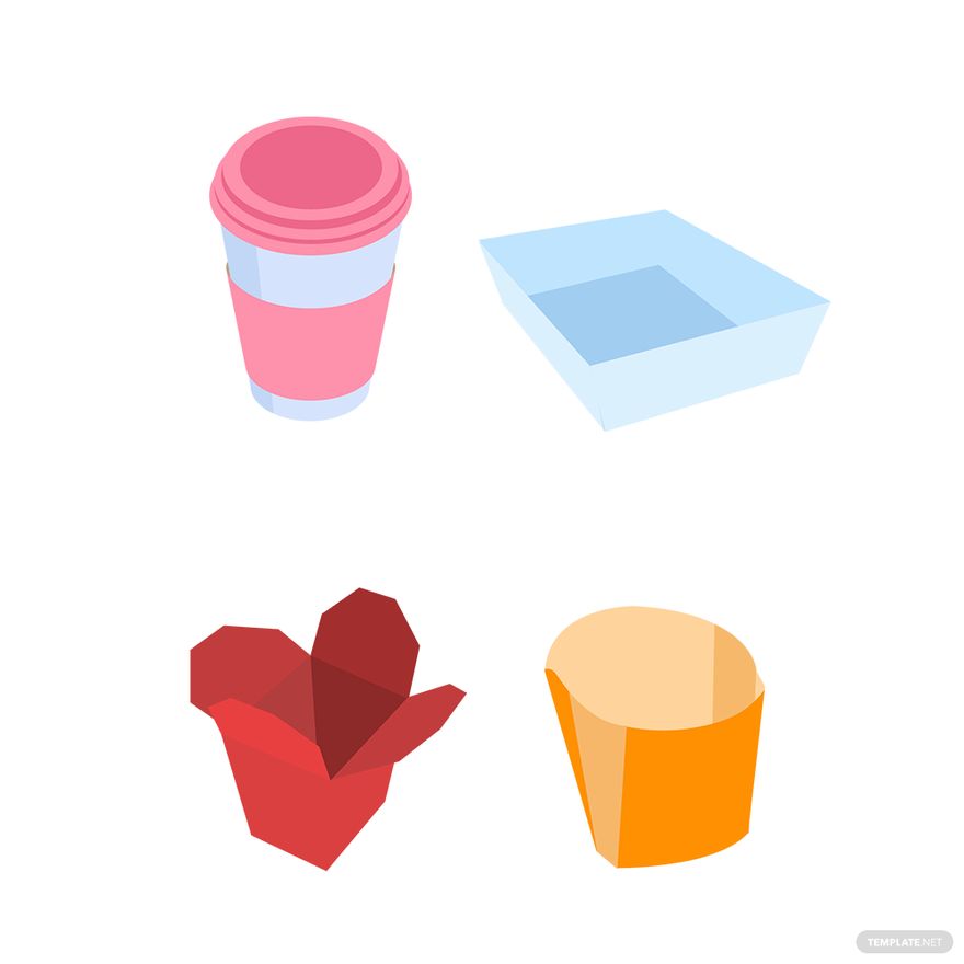 Food Packaging Vector in EPS, Illustrator, JPG, PNG, SVG Download