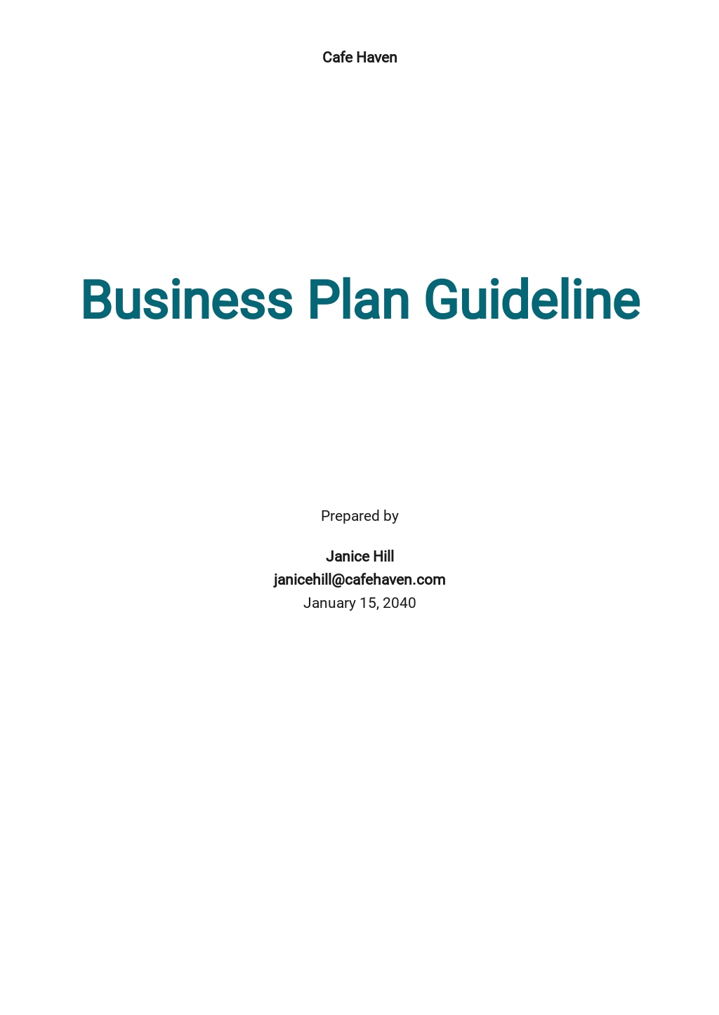 Free Printable Business Plan Templates, 281+ Download