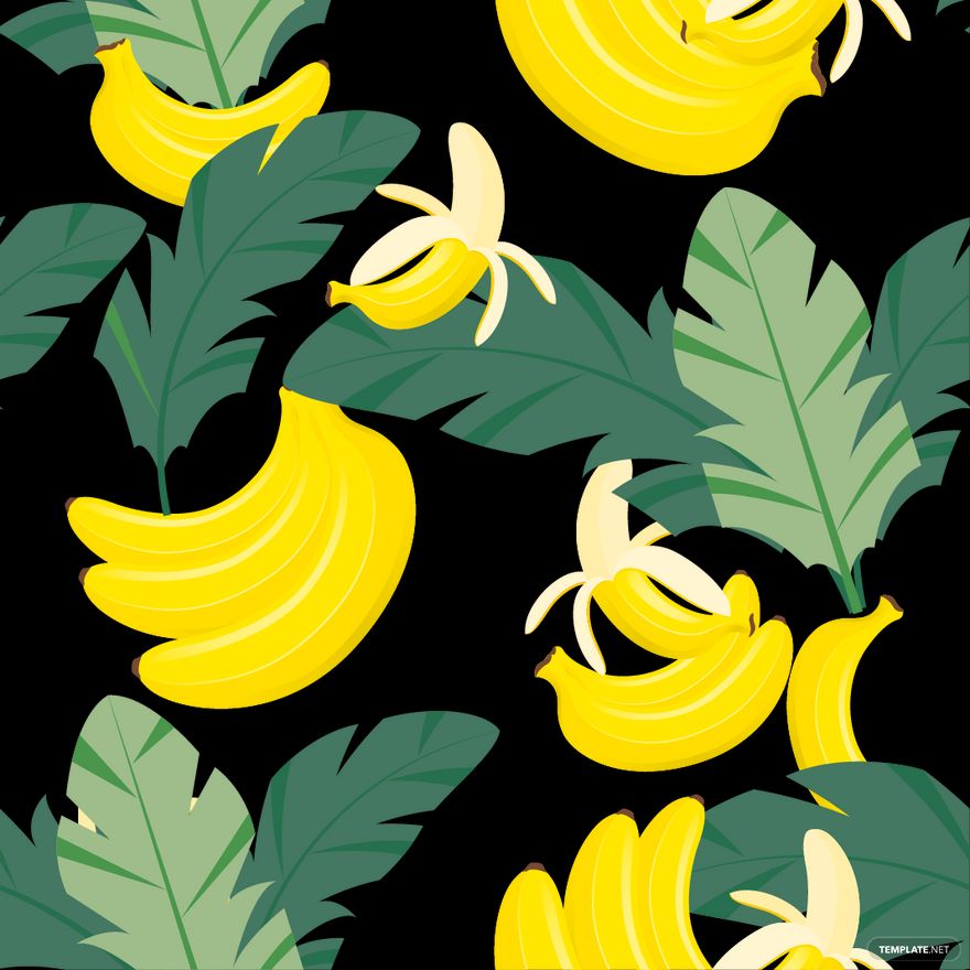 Banana Leaf Vector in Illustrator, SVG, JPG, EPS, PNG Download