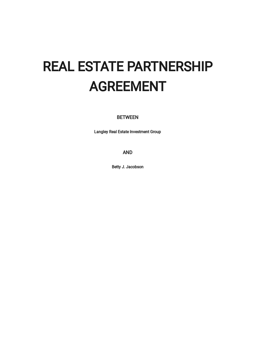 14+ FREE Partnership Agreement Templates [Edit & Download]