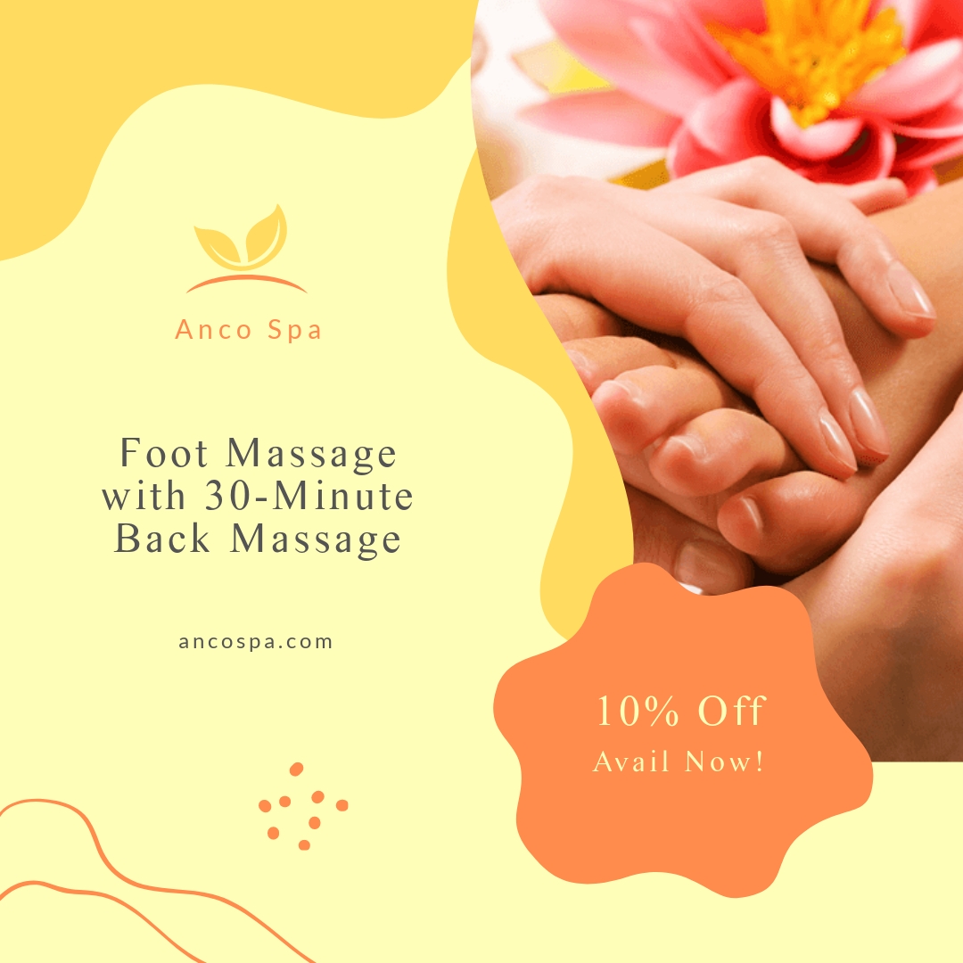 Free Foot Massage Offer Post, Instagram, Facebook