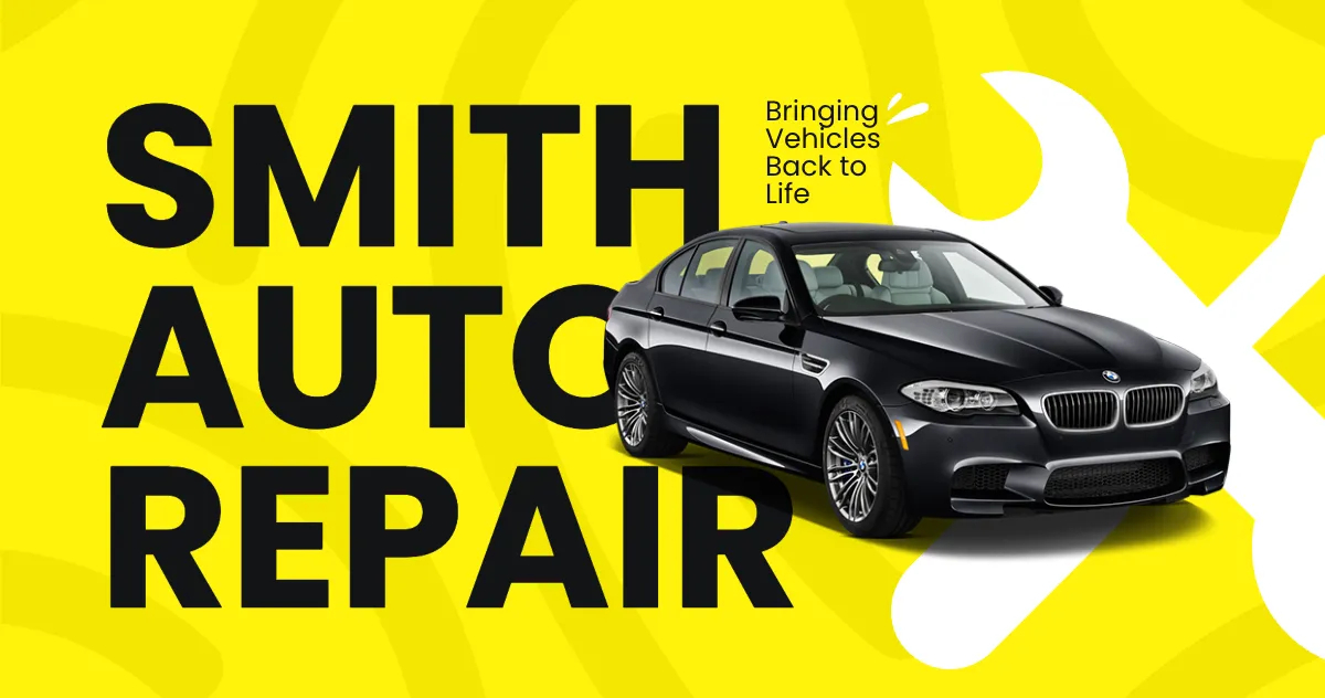 Free Auto Repair Facebook Post Template to Edit Online