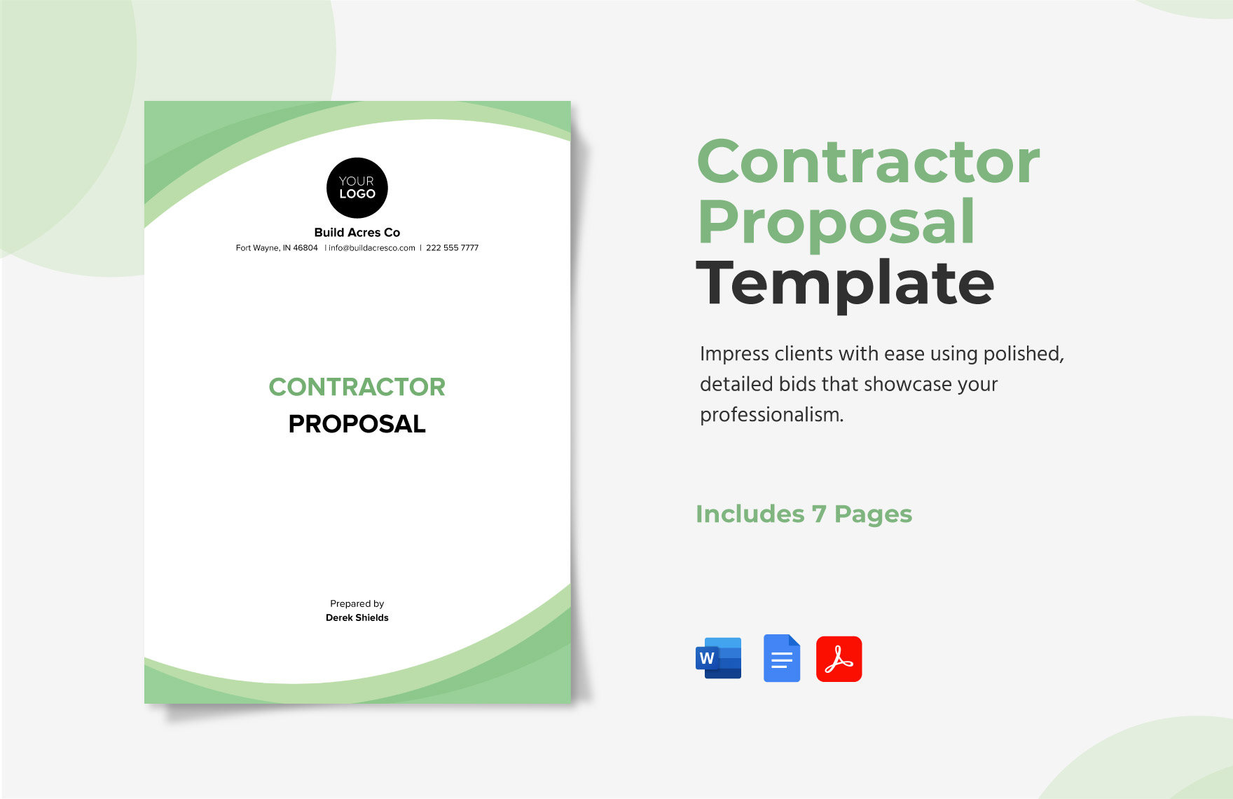 Page 33 FREE Proposal Templates & Examples Edit Online & Download