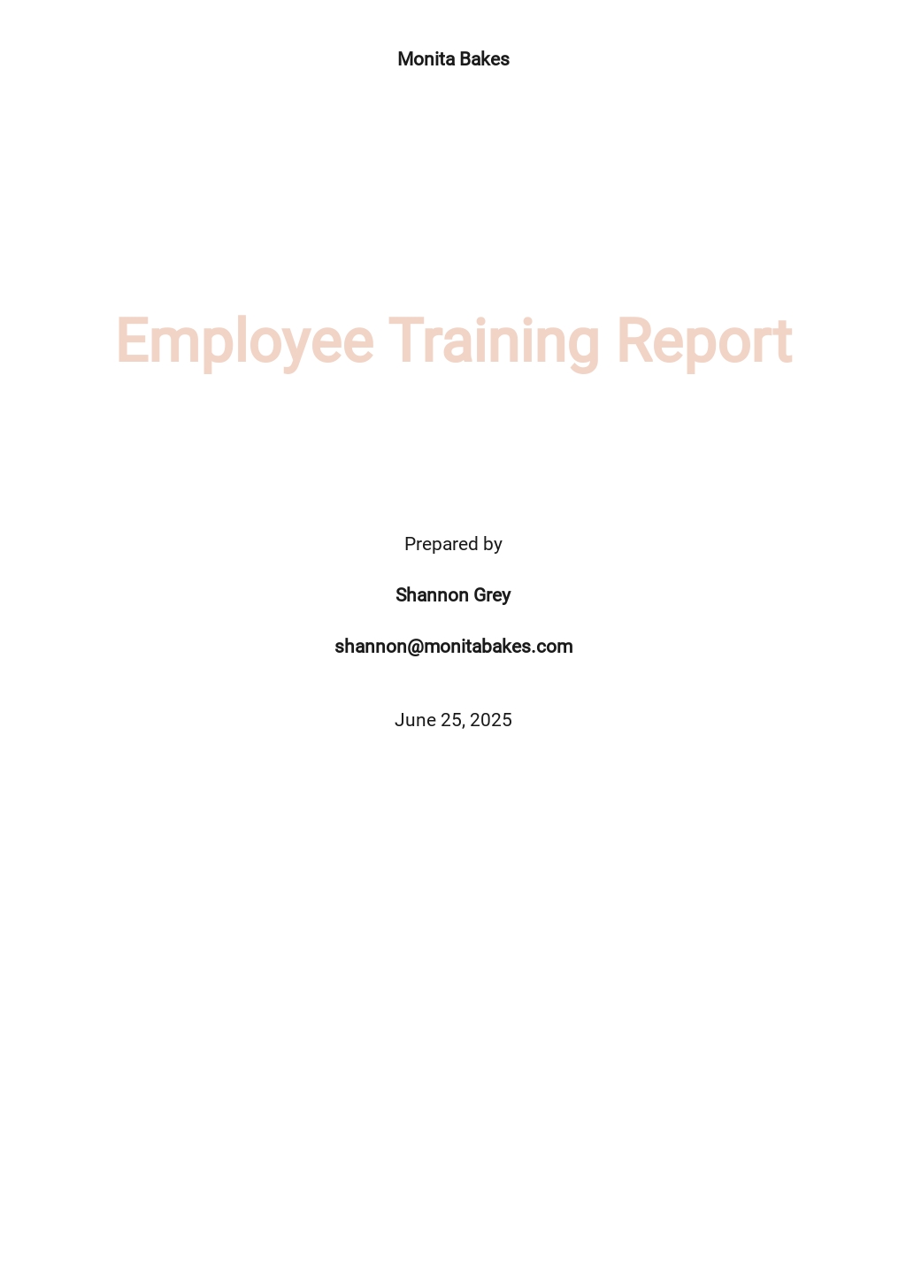 11+ FREE Training Report Templates [Edit & Download]